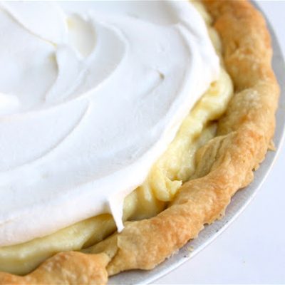 Lemon Cream Pie recipe (with Never-Fail Pie Crust!) from MADE Everyday