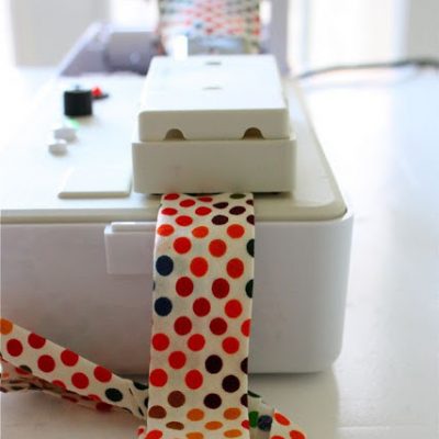 Using a Simplicity Bias Tape Maker machine from MADE Everyday