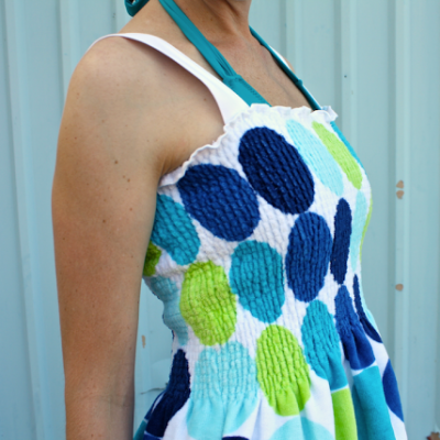 Beach Towel Dress tutorial from MADE Everyday