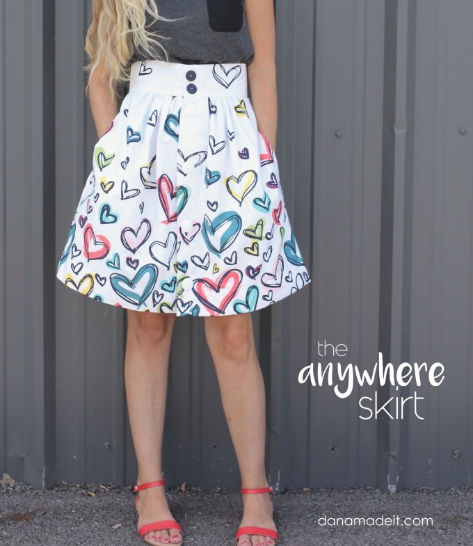 the Anywhere Skirt Pattern by MADE