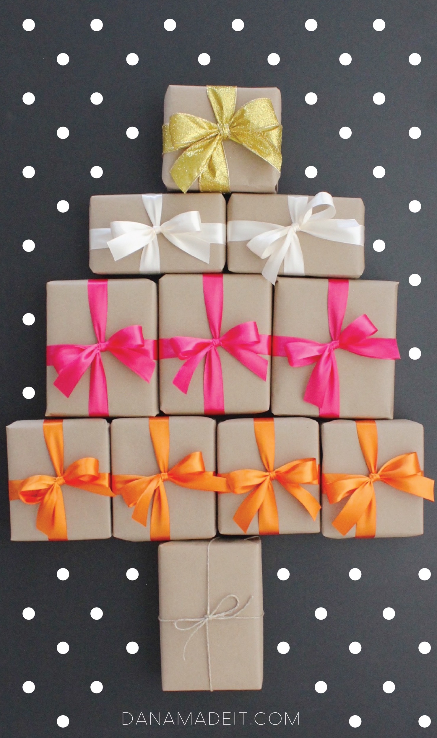 DIY Ribbon Bow for Gift Box  How to tie a Ribbon for Gift Wrap # giftwrapping 