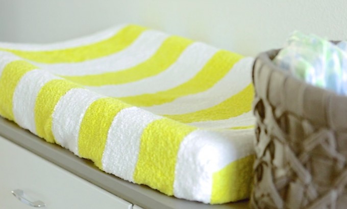 How to make a Diaper Changing Pad Cover video on MADE