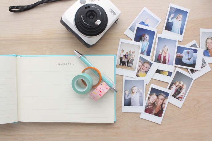 use Instax for your Guest Book