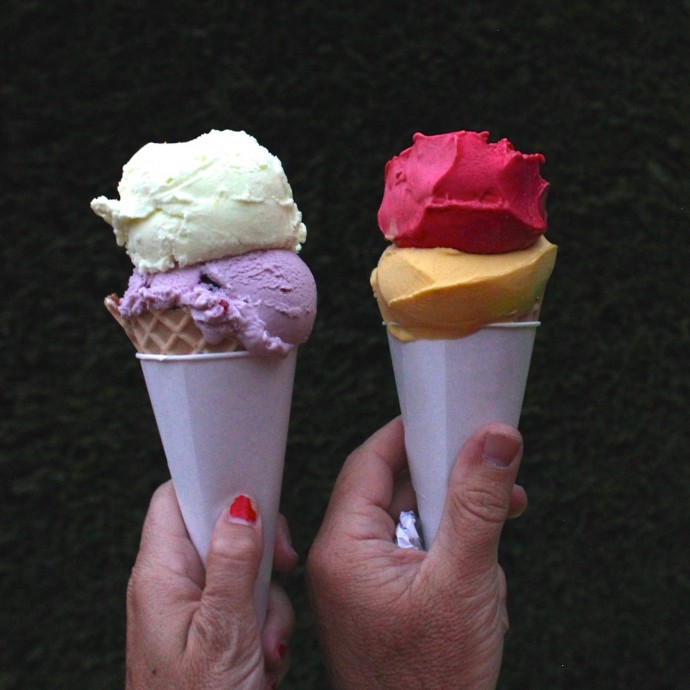 Ice Cream Flavor of the Day fabric inspiration on MADE Everyday with Dana Willard