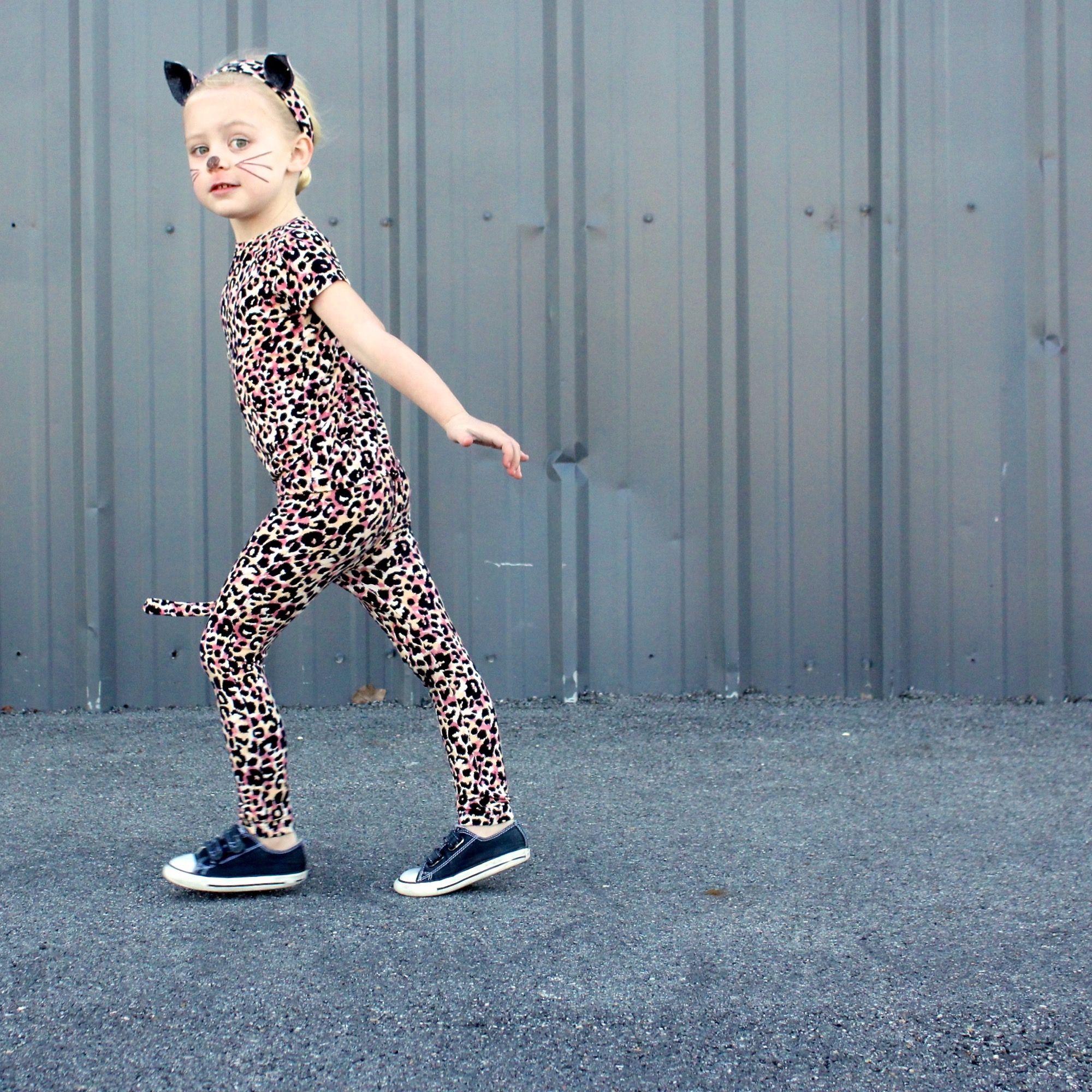 Details about   Leopard Cheetah Kitty CAT EARS HEADBAND Children Adults Halloween costume 