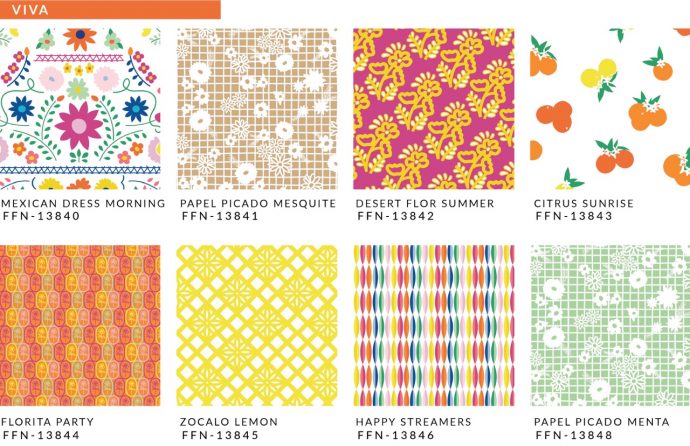 Fiesta Fun Fabrics by Dana Willard for Art Gallery Fabrics