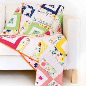 Fiesta Fun fabric collection designed by Dana Willard for Art Gallery Fabrics - download FREE Jollity quilt pattern