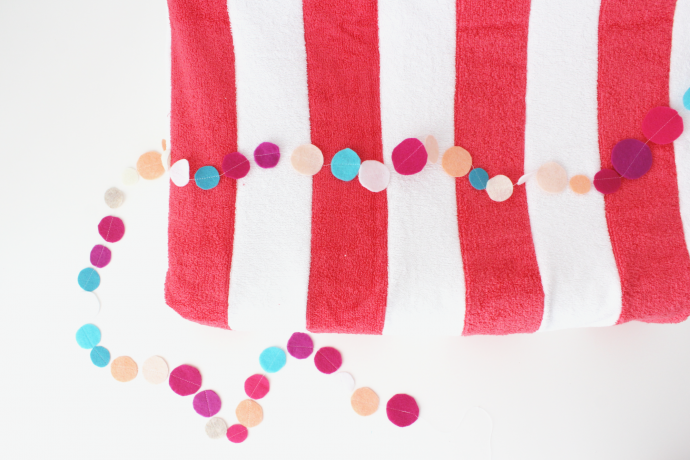 DIY Stripes on fabric + How to make a baby Changing Pad Cover on MADE Everyday with Dana Willard, plus a VIDEO version