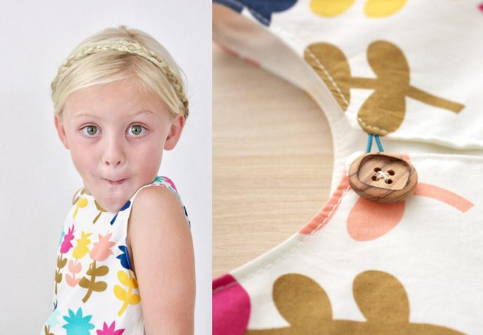 How to Sew a Kids Dress | Video Tutorial from MADE Everyday with Dana Willard | First Day Dress sewing pattern