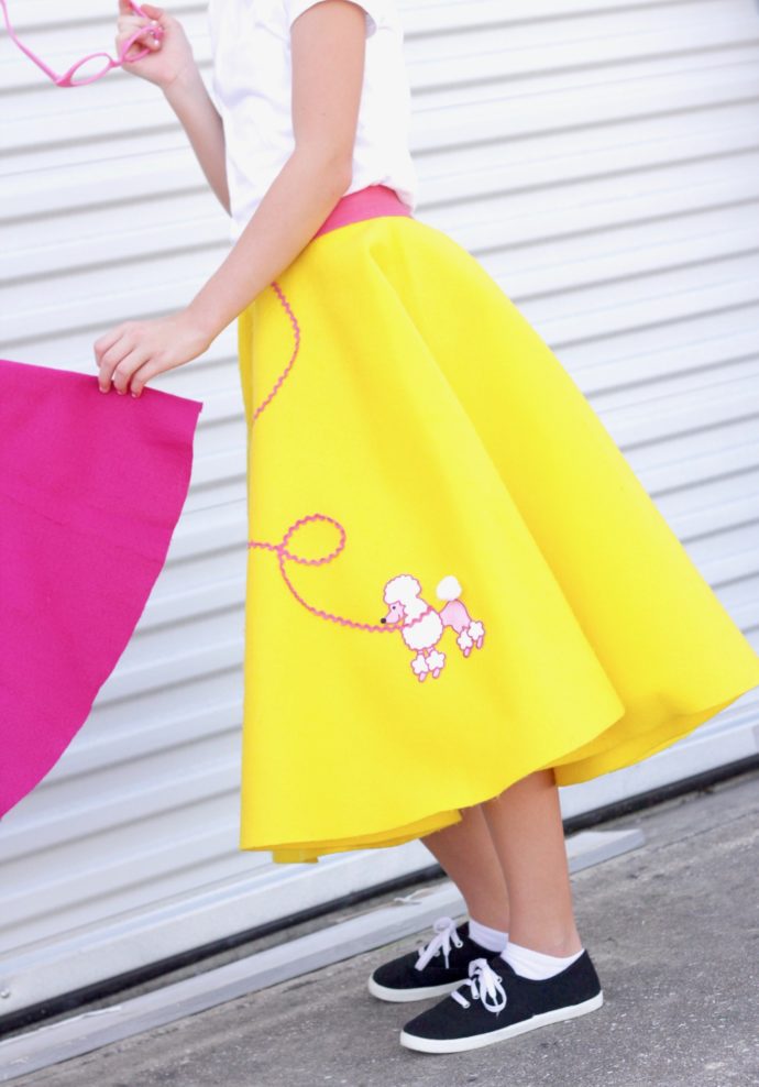 what do you need to make a poodle skirt? 2