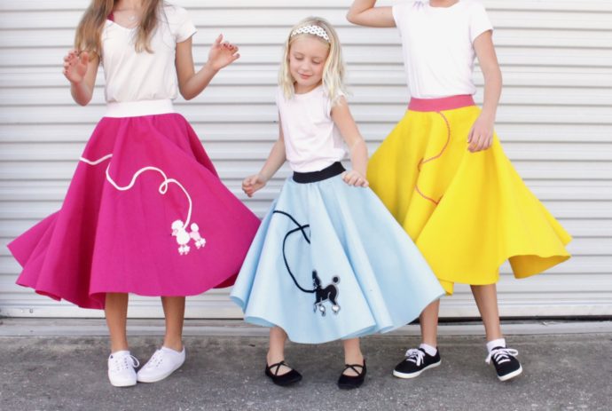 How to Make a Poodle Skirt  YouTube